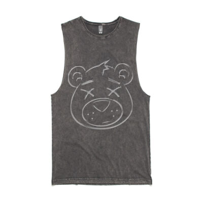 "Cocaine Line" Stonewash Tank Thumbnail